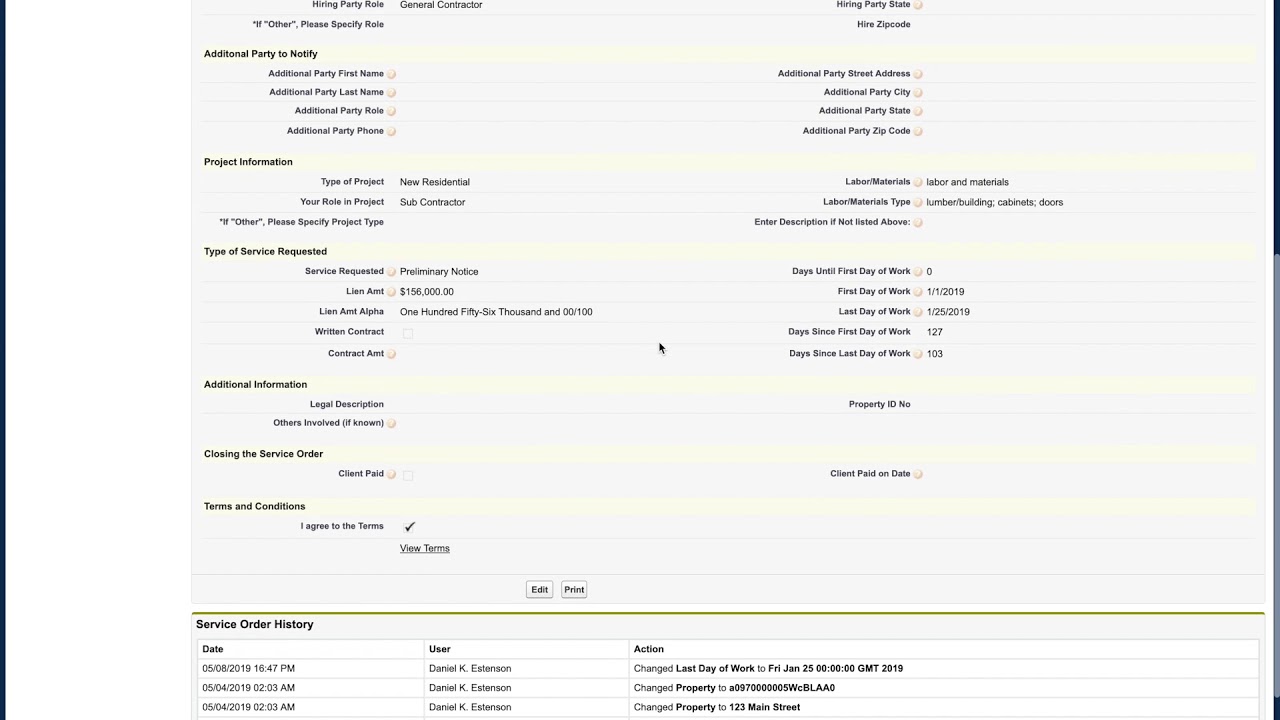 Full System Tutorial for Lien Management Tool